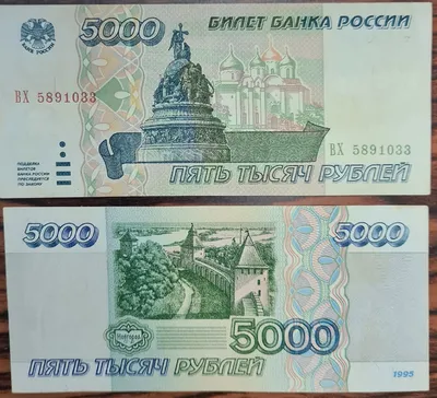 Банкнота 5000 рублей ― РСФСР ― 1919 год - Интернет-магазин монет и банкнот  - Мани-Мани