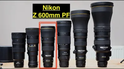 Nikon Z 600mm F6.3 PF. The best one yet ? VS 500PF / Z 180-600mm / Z 400mm  4.5 / Z 800mm PF - YouTube