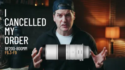 Canon RF 200-800 - Small Aperture Lenses are Frustrating for Wildlife  Photography - YouTube