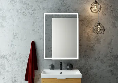 Зеркало-шкаф Континент Emotion LED 600х800 с подсветкой МВК028: купить в  интернет-магазине сантехники!