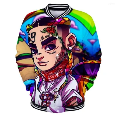 Мужская футболка 3D 6ix9ine GOOBA купить в интернет магазине | Цена 1325  руб | Рэп