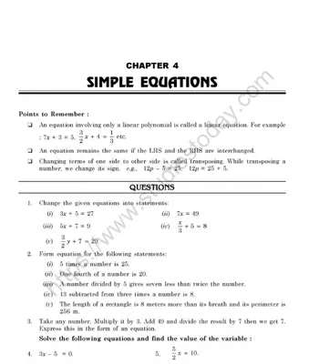 NCERT Solutions for Class 7 Maths Chapter 12 Algebraic Expressions Ex 12.2