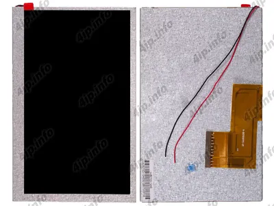 Китай на ниска цена 7 инча 800x480 TFT LCD RGB TTL FPC 40 пинов интерфейс  резистивен панел - оферта - GNS КОМПОНЕНТИ