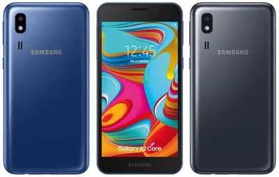 Samsung представил Galaxy A2 Core - свой самый дешёвый смартфон