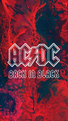 Tapeta AC/DC | Acdc, Back to black, Ac dc rock