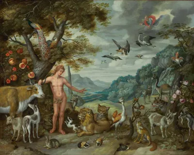 Adam and Eve - Gossaert, Jan. Museo Nacional Thyssen-Bornemisza