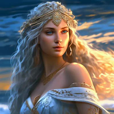 Афродита богиня любви и красоты …» — создано в Шедевруме