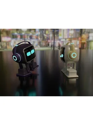 Купить Умный интерактивный робот с искусственным интеллектом Living.AI Emo  AI Desktop Pet домашний любимец по цене 33 999 грн в Украине: фото,  характеристики и отзывы