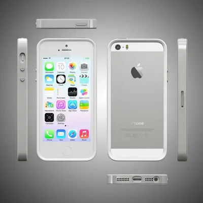 Чехол Awog на Apple iPhone 5/5S/SE / Айфон 5/5S/SE \"Сердечко минимализм\",  купить в Москве, цены в интернет-магазинах на Мегамаркет