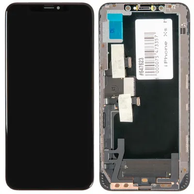 Дисплей для iPhone Xs Max (OLED) original в сборе с тачскрином, цвет черный  - купить в Москве в интернет-магазине PartsDirect