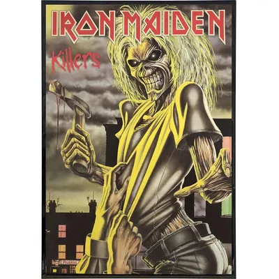 ᐉ Табличка металлическая Iron Maiden The Trooper 20x30 см • Купить в Киеве,  Украине • Лучшая цена в Эпицентр