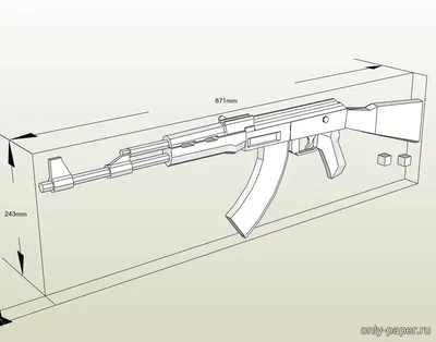 Золотой автомат \"Калашникова АК-47\" (охолощенный) купить по лучшей цене