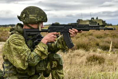 Штурмовая винтовка АК-74М «БЕРКУТ» серии «STEEL» для лазертага