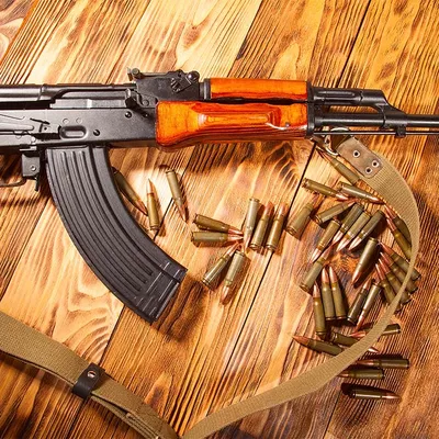 Black AK 47 RGB Wall Art - Blasters4Masters