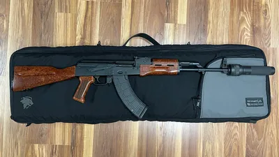 Licensed Kalashnikov AK-47 Airsoft AEG Rifle w/ Electric Blowback and Real  Wood by CYMA Cybergun (Package: Gun Only), Airsoft Guns, Airsoft Electric  Rifles - Evike.com Airsoft Superstore