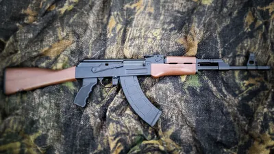 AK-47 Gold Pearl Grips Folding Stock Joker Inspired Rifle Prop – Wulfgar  Props