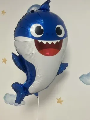 Мягкая игрушка FANCY \"Акуленок\" (Baby Shark) голубая - Магазин игрушек -  Фантастик