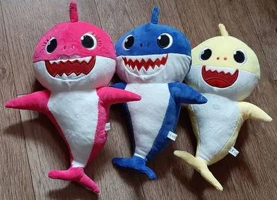 Мягкая игрушка FANCY \"Акуленок\" (Baby Shark) серая - Магазин игрушек -  Фантастик