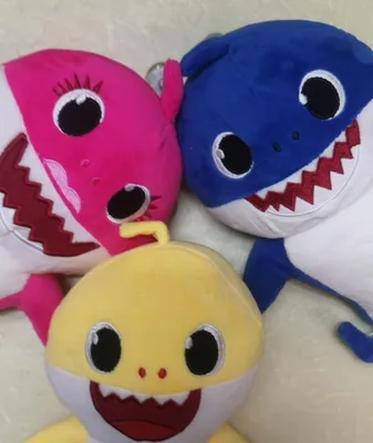 Сквиш Акуленок / Baby Shark / сквиш мультик / антистресс игрушка детская -  купить с доставкой по выгодным ценам в интернет-магазине OZON (416236121)