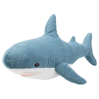 BLÅHAJ soft toy, baby shark, 21 ¾\" - IKEA