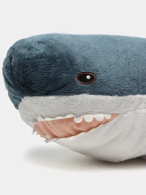 Акула из Ikea \"Blahaj\", 100 см купить по низким ценам в интернет-магазине  Uzum (343642)