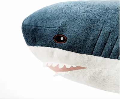 ORIGINAL IKEA SHARK BLAHAJ Soft Toy 39 1/4 \" super Soft and Cute Pillow  Children | eBay