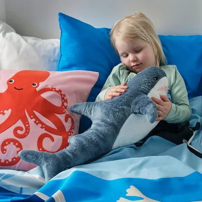Pink IKEA Shark Plush | Shark plush, Shark stuffed animal, Cute stuffed  animals