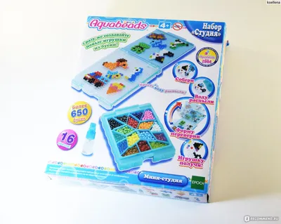 Детский игровой набор аквабитс Aquabeads арт. 88000 аквамозаика, игрушка  для детского творчества аквабидс (ID#150233350), цена: 67 руб., купить на  Deal.by