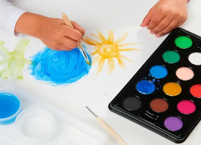 Безопасные акварельные краски для детей — интернет-магазин Арт-Квартал