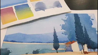 Бабочка. Акварель | Watercolor paintings, Butterfly art painting,  Watercolor art lessons