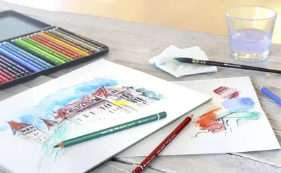 Красивые реалистичные рисунки цветными карандашами - 83 фото