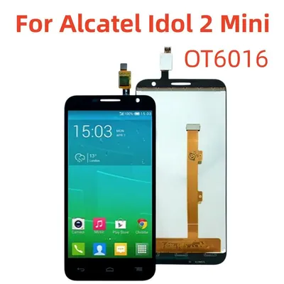 ЖК-дисплей в сборе для Alcatel One Touch Idol 2 mini 6016 6016x + фото |  AliExpress