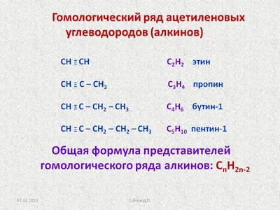 Алкины | Химия 10 класс