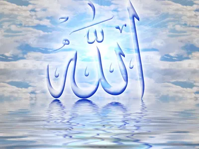 Картина на холсте для интерьера - Мусульманская Шамаиль, надпись Аллах  60х80 см - купить по низкой цене в интернет-магазине OZON (1292081845)
