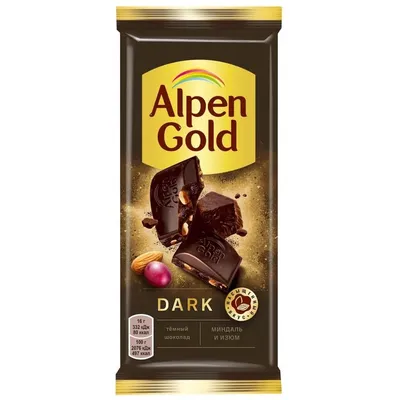 Шоколад 85 гр Alpen Gold с сол. арахисом и крекером м/уп