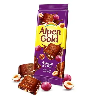Купить оптом Шоколад молочный Alpen Gold \"Арахис и Кукурузные хлопья\", 85 г  на MAY24