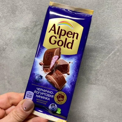 Доставка Шоколад Alpen Gold пористый белый 80г на дом по низкой цене.  globus-online.kg.