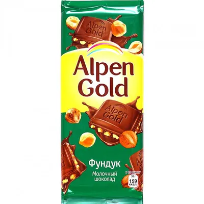 Шоколад ALPEN GOLD Белый пористый 80г - Заказать | Цена 605 тг. | Доставка