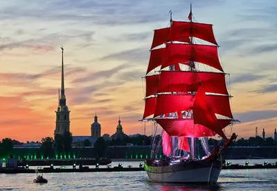 Всё о празднике Алые паруса 2023 в Санкт-Петербурге