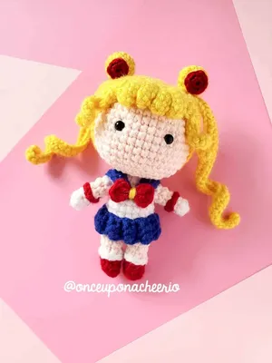 Sailor Moon Amigurumi Crochet Doll Pattern