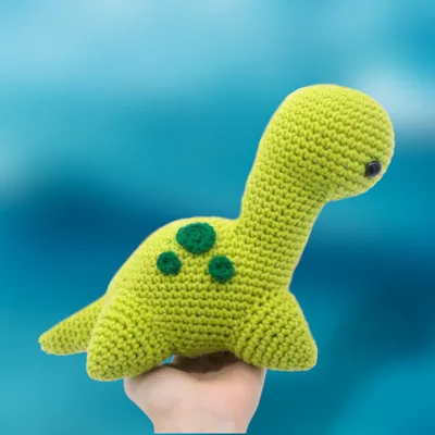 Loch Ness Monster Amigurumi - Free Crochet Pattern - StringyDingDing