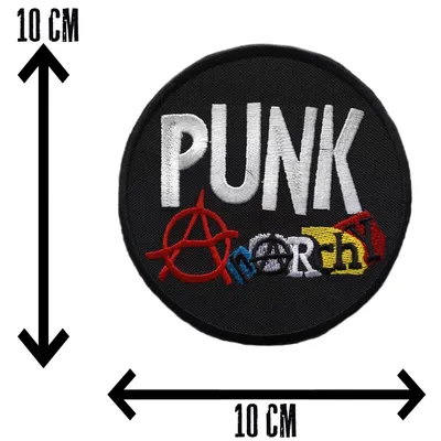 Нашивка на спину Anarchy Анархия (лого, красная) — Нашивки — Рок-магазин  атрибутики Castle Rock