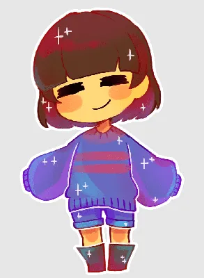 Undertale Frisk 3d model and walk cycle - 3D model by Dot-e (@rockin.e26)  [e6b0d32]