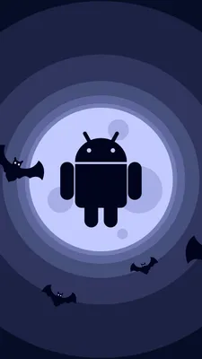 Android Wallpaper 4K, Bats, Material Design