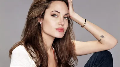 Скачать обои Анджелина Джоли (Angelina Jolie) на рабочий стол из раздела  картинок Девушки