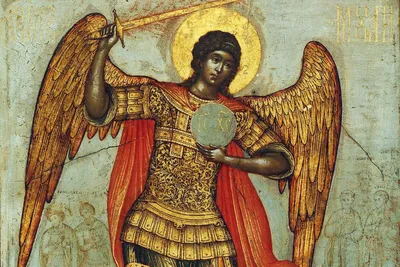 Архангел Михаил | Купить икону Михаила из янтаря в Украине — UKRYANTAR