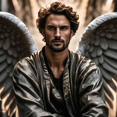 Ангел хранитель мужчина» — создано в Шедевруме