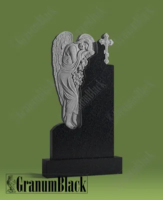 ᐉ Гранитные памятники с ангелом в Санкт-Петербурге ➤➤ цена 14500.00 р/ м2  от производителя ≡Престол≡