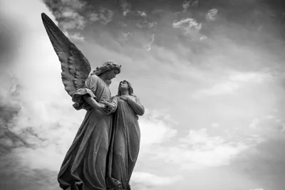 Гравировка Ангела на памятник АМ-8001 в Серпуховском районе | Стелла-Сервис