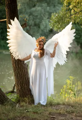 Ангельские крылья. белоснежные. …» — создано в Шедевруме